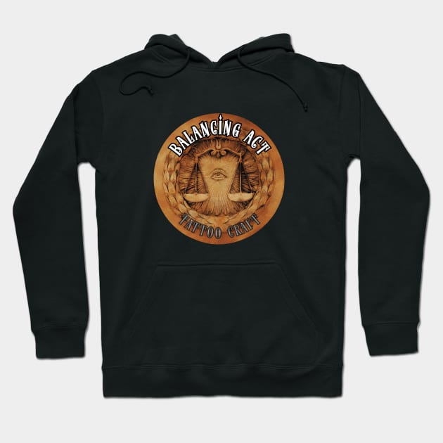 The Balancing Act Tattoo Craft Hoodie by The Balancing Act Tattoo